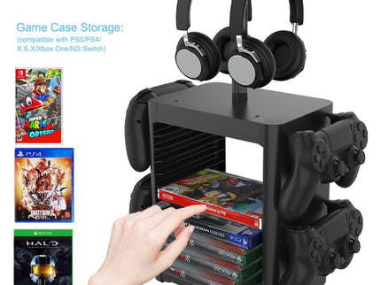Ps5 / Xsx Game Disc & Headphone Storage Rack-1915197480337805314