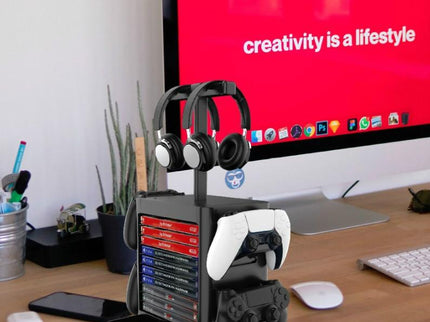 Ps5 / Xsx Game Disc & Headphone Storage Rack-1915197480337805316