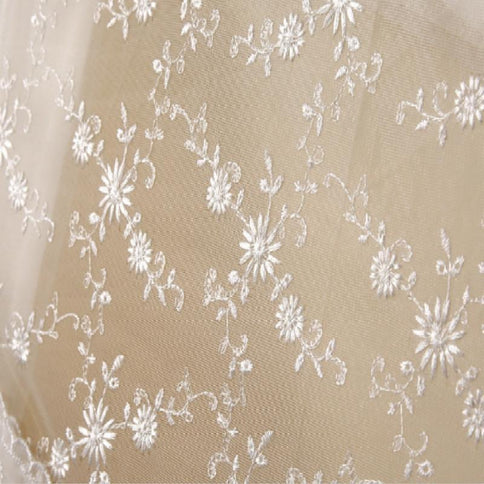 White Lace Piano Dust Cover - Embroidered Full Size Double Seats 153X33X120-1915196645142827010