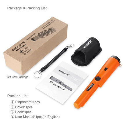 Metal Detector Pointer For Gold Pinpointing - Black-1915196964794929158