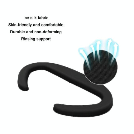 Blackout Sweat Face Cover With Magnetic Closure - Pico 4 Sponge Leather-1915197389631787012