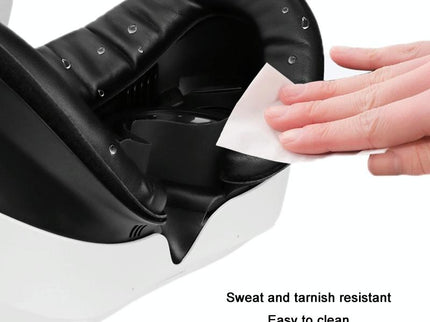 Blackout Sweat Face Cover With Magnetic Closure - Pico 4 Sponge Leather-1915197389631787016