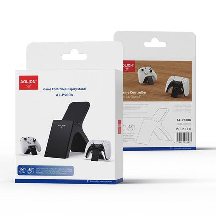 2-In-1 Game Handle Stand For Ps5 / Switch Pro / Xbox Series X - Black-1964932183147810820