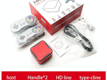 Mini Cube Arcade Console With 16G Tf Card And Gray Controllers-1915198278522245124