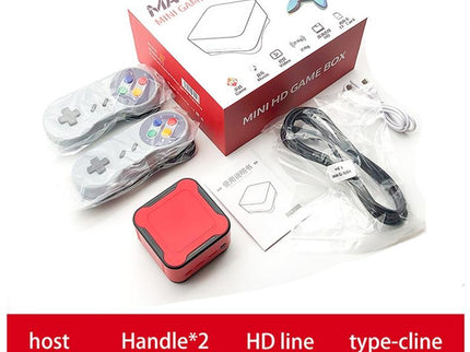 Mini Cube Arcade Console With 2.4G Controllers - 64G Tf Card Support-1915197261776818180