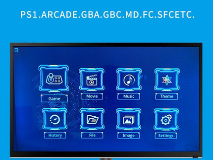 Mini Cube Arcade Console With 2.4G Controllers - 64G Tf Card Support-1915197261776818182