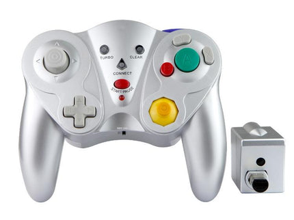 Silver Wireless Gamepad For Nintendo Ngc-1915197629915074564