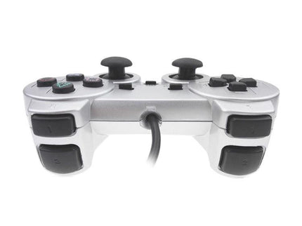 Silver Fuel Injection Gamepad For Ps2 With Dual Motor Vibration-1915198219827154948