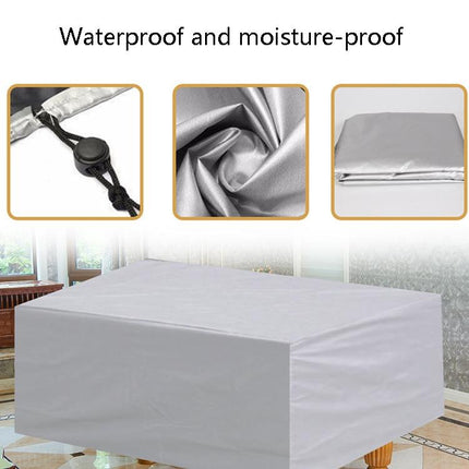 Water-Repellent Billiard Table Cover - 287X155X82Cm - Black-1915196650926772229