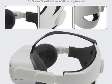 Comfortable Vr Headband For Oculus Quest 2 - Lightweight-1915197083615367172