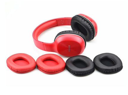 2-Pack Leather Headphone Covers For Edifier W800Bt / W808Bt / K800 / K830 / K815P - Black-1915196849459957763