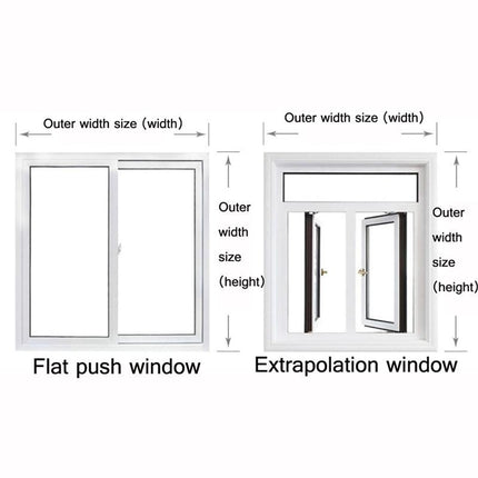 Double-Layer Insulation Film For Indoor Windows - Windproof Warm Soundproof - 1.8X2.8M-1915197888263229441