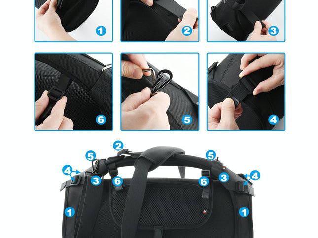 Jbl Boombox Speaker Bag With Shoulder Strap - Portable And Black-1915196857026482178