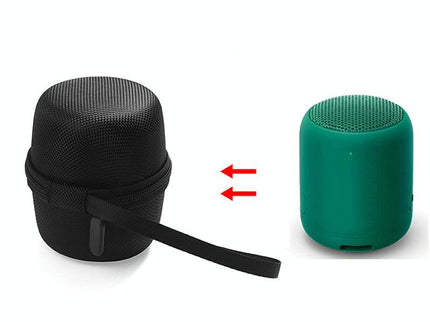 2-Pack Portable Bluetooth Speaker Case For Sony Srs-Xb12 - Black-1915196816727609349