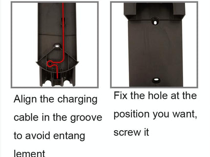 Wall-Mounted Charging Stand For Dyson V7 V8 Vacuum Cleaners-1915197252469657603