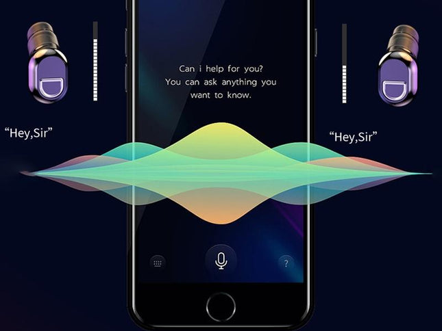 Mini Bluetooth Earphone With Hd Call - Black-1915197628040220674