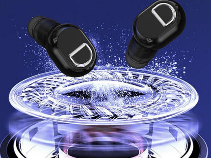Mini Bluetooth Earphone With Hd Call - Black-1915197628040220679