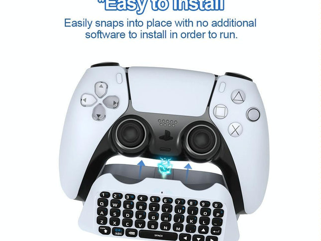 Wireless Bluetooth Keyboard For Ps5 - Chat & Voice Compatible-1915198250219081730
