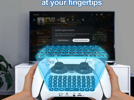 Wireless Bluetooth Keyboard For Ps5 - Chat & Voice Compatible-1915198250219081732