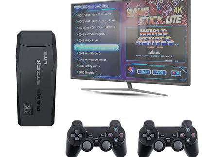 Wireless Hdmi Arcade Game Machine With 2 Gamepads - 32Gb Memory-1922443458031783943