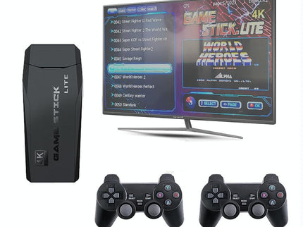 Wireless Hdmi Arcade Game Machine With 2 Gamepads - 64Gb Memory-1915198095013056519
