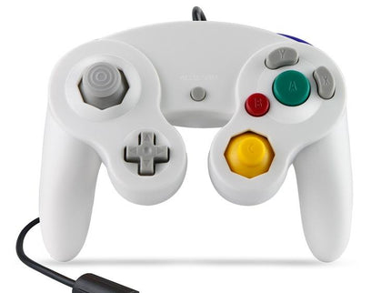 2-Pack Wired Vibrating Game Controller For Nintendo Ngc / Wii - Available - White-1915198291964989444