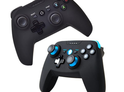Wireless Game Controller For Android / Ios / Pc / Ps3 With Bluetooth 4.0 & Bracket - Blue-1915197653088604161