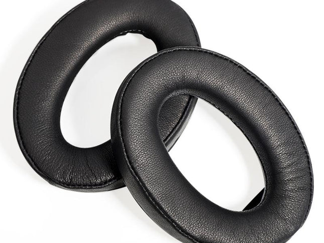 2 Pieces Headset Sponge Covers For Sony Wh-1000Xm2 / Xm3 / Xm4 - Black Protein With Card Buckle-1915198255315161090