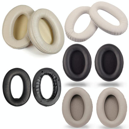 2-Pack Headset Sponge Covers For Sony Wh-1000Xm2 / Xm3 / Xm4 - Black Protein-1915198387645452289