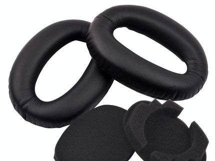 2-Pack Headset Sponge Covers For Sony Wh-1000Xm2 / Xm3 / Xm4 - Black Protein-1915198387645452292