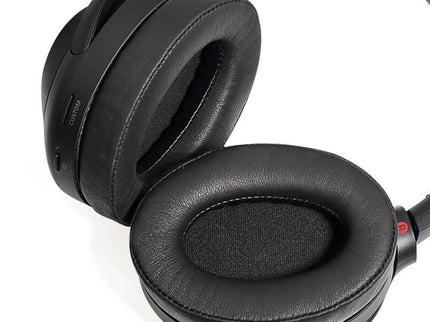 2-Pack Sony Wh-1000Xm2 / Xm3 / Xm4 Headset Covers - Black Lambskin-1915198367282106373