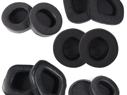 Black Mesh Headset Covers For Alienware - Set Of 2-1915198323598430209