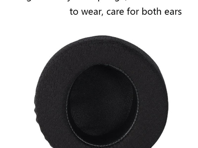Black Mesh Headset Covers For Alienware - Set Of 2-1915198323598430210