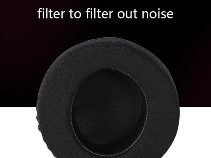 Black Mesh Headset Covers For Alienware - Set Of 2-1915198323598430211