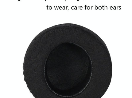Black Lambskin Headset Covers - 2 Pack For Alienware Aw310H / Aw510H-1915197985940180994