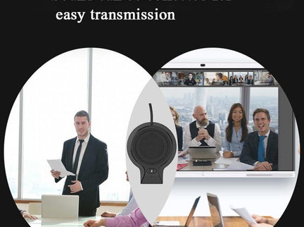360-Degree Usb Conference Microphone For Video Calls And Webcasts-1915197853765079044