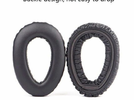 2-Pack Headphone Sponge Covers For Sennheiser Pxc550 / Mb660 - Black-1915196921291608065