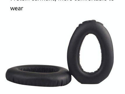 2-Pack Headphone Sponge Covers For Sennheiser Pxc550 / Mb660 - Black-1915196921291608066