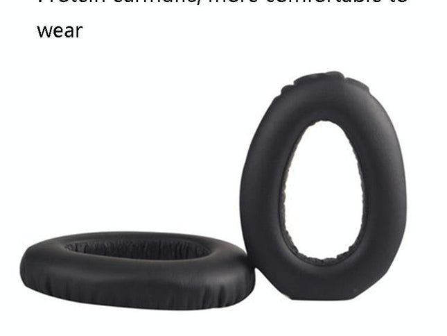 2-Pack Headphone Sponge Covers For Sennheiser Pxc550 / Mb660 - Black-1915196921291608066