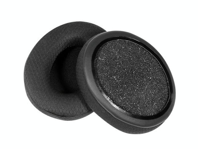 2-Pack Leather Ear Pad Covers For Kingston Cloud Silver Ii Headset - Grid Design-1915197820386807809