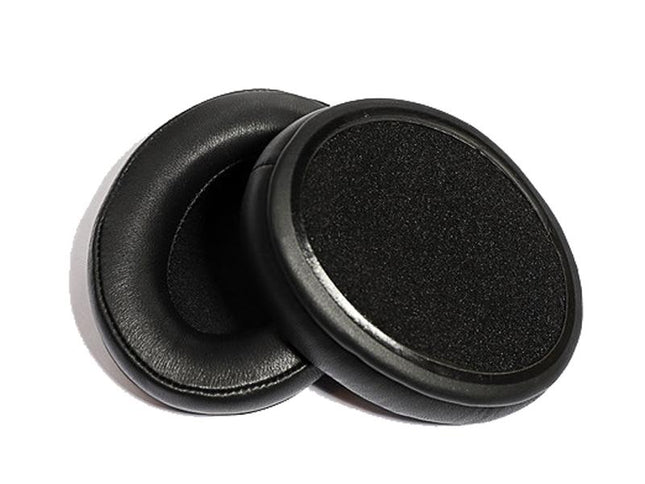 2-Pack Leather Ear Pad Covers For Kingston Cloud Silver Ii Headset - Black-1915197636936339457