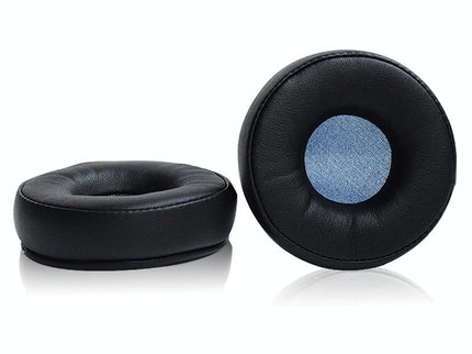 2-Pack Leather Headphone Sponge Covers For Jabra Revo Wireless - Black / Blue-1915197953287524357