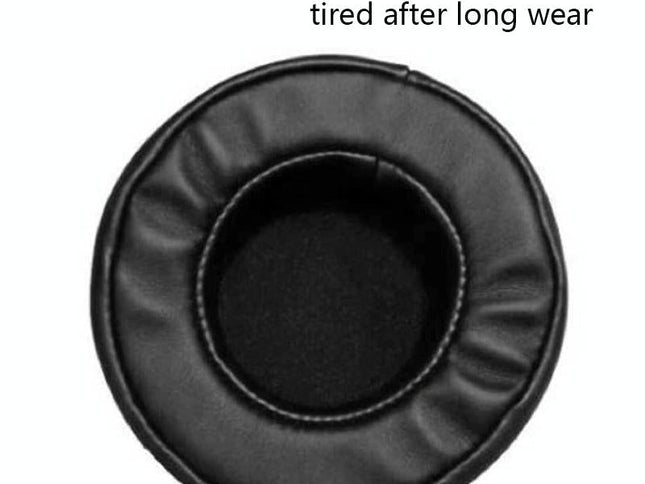 2-Pack Thickened Sponge Headset Cover For Zidli Zh17 - Black-1915197123998126082