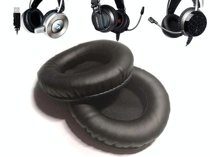 3-Pack Headset Sponge Covers For Xiberia V10 / V12 / V16 / K3 - Black-1915197142499201028