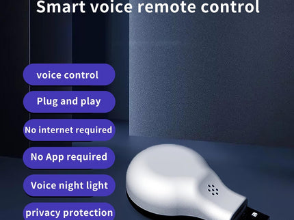 Smart Voice Remote For Air Conditioner And Tv Control With Night Light-1915196925234253825