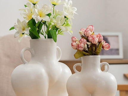 Small Matte Black Ceramic Vase For Home Decor And Dried Flower Arrangements-1915198367726702598