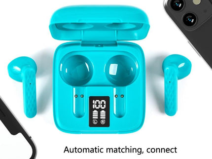 Wireless In-Ear Earphone With Touch Control And Led Display - Bluetooth 5.0 - White-1915196695541583874