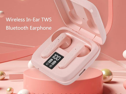 Wireless In-Ear Earphone With Touch Control And Led Display - Bluetooth 5.0 - White-1915196695541583875