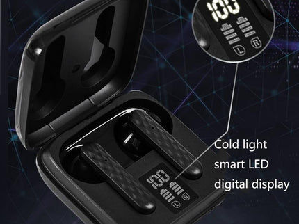 Wireless In-Ear Earphone With Touch Control And Led Display - Bluetooth 5.0 - White-1915196695541583876