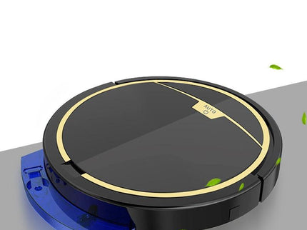 Smart Automatic Sweeping Robot With Mopping Function - Anti-Fall - Black-1915197787847397377